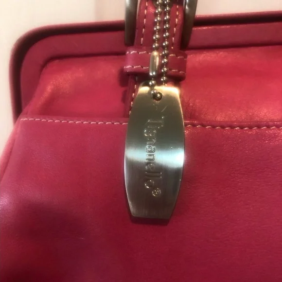 Tignanello pink Leather Handbag - Picture 2 of 6